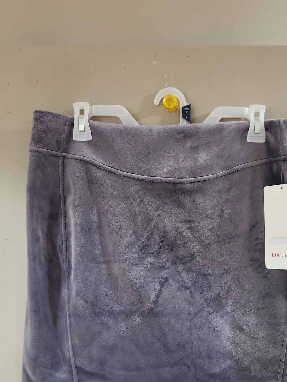 Nwt Lululemon scuba Hr mini skirt velvet nightfall size XL